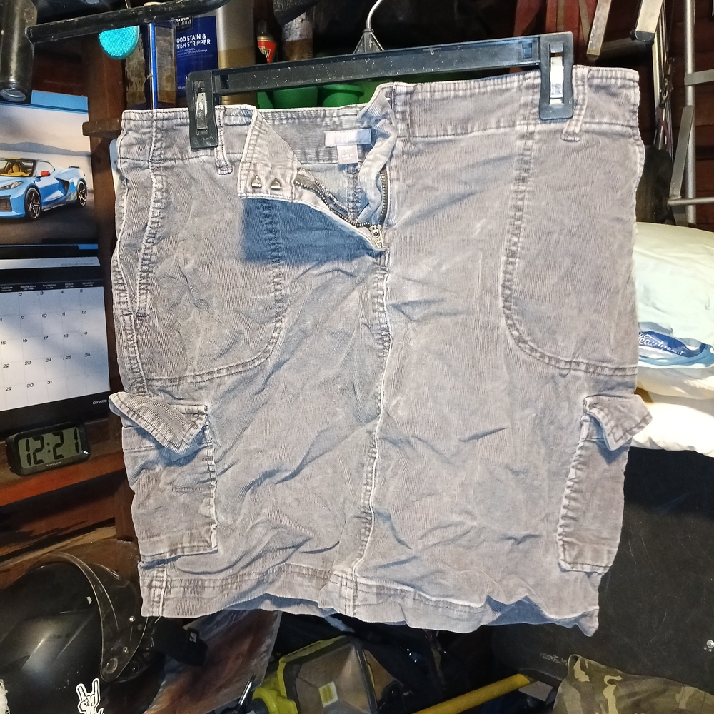 J. Jill Gray Mini Skirt